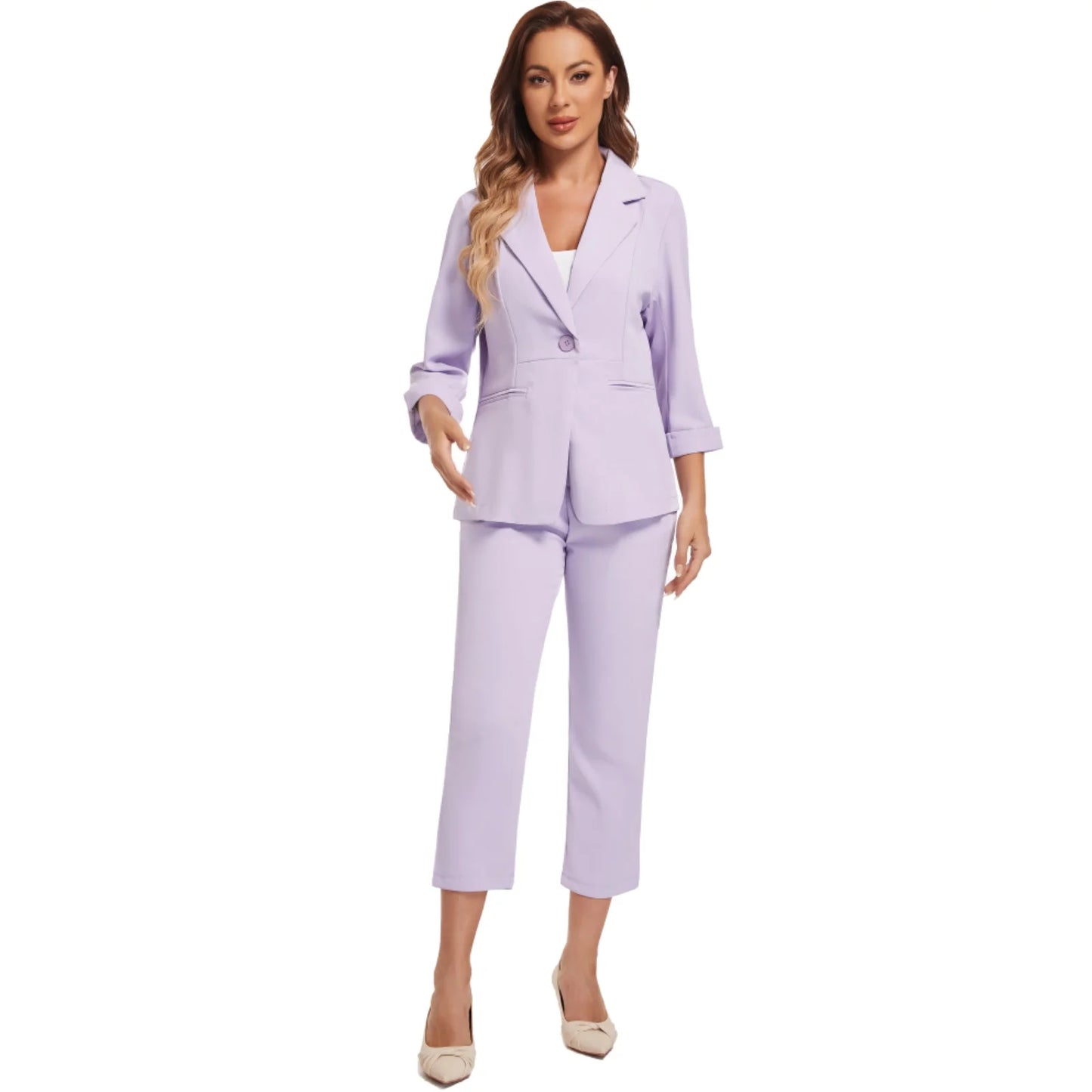 Business Casual Pants Suit