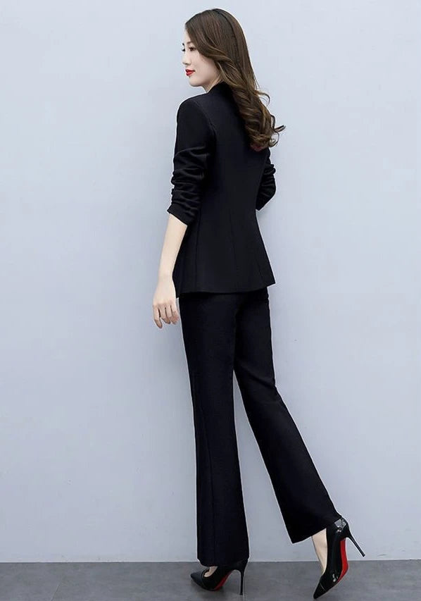 Wide Leg Trouser Suit