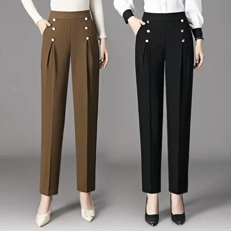 High Waist Trousers